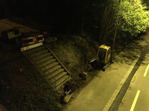 De Zuegang zu de Limmatbrugg vo de Schwimmbadstroos her wird gändered