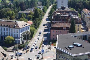 De Schuelhuusplatz z Bade