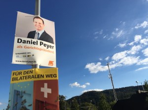 Daniel Peyer Wahlplakat
